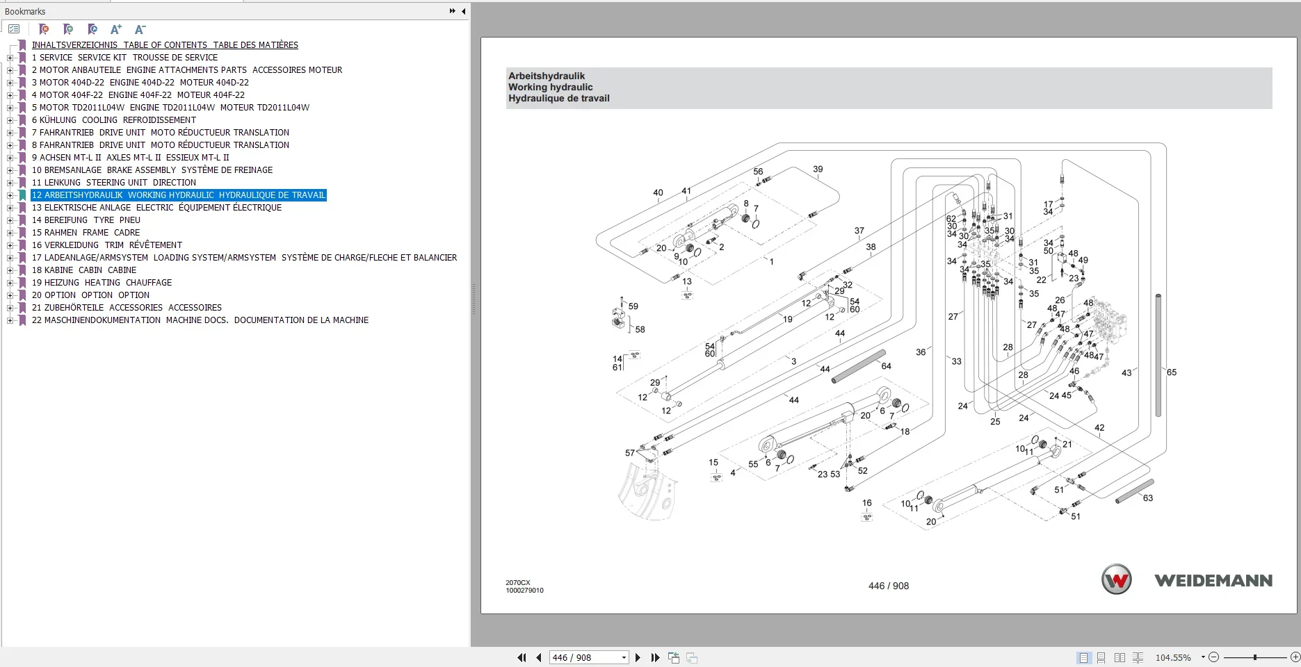EPC-SOFTWARE Weidemann Heavy E - Heavy Equipment Software ulasan dan harga