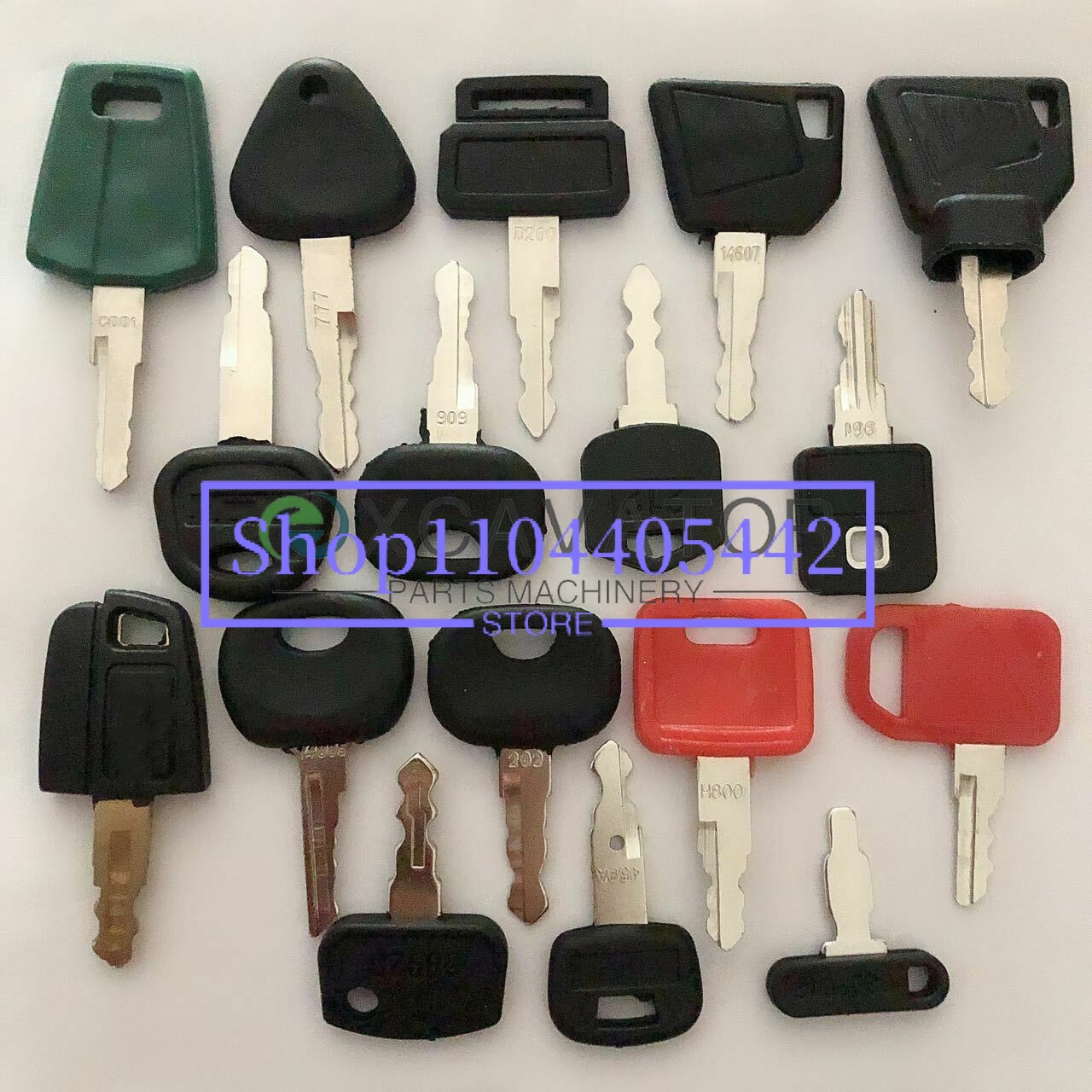 30 keys Construction Ignition/ - Heavy Equipment Key Set ulasan dan harga