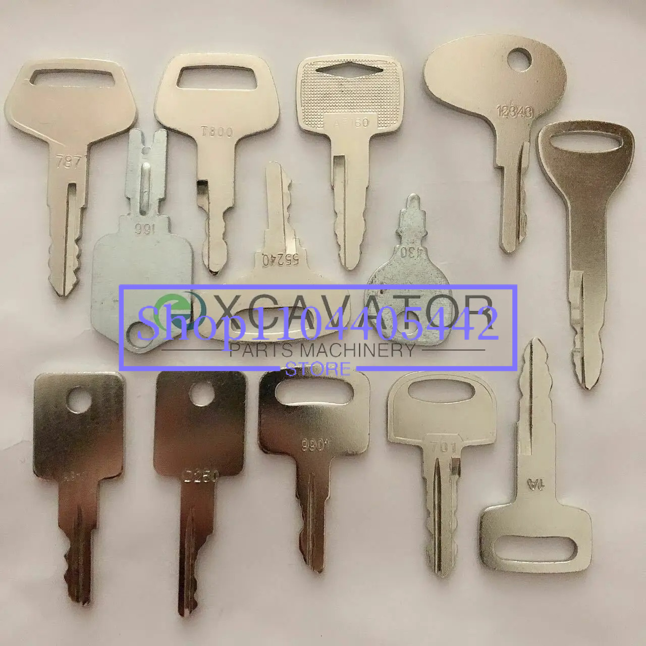30 keys Construction Ignition/ - Heavy Equipment Key Set ulasan dan harga