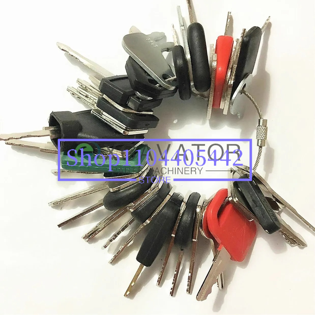 30 keys Construction Ignition/ - Heavy Equipment Key Set ulasan dan harga