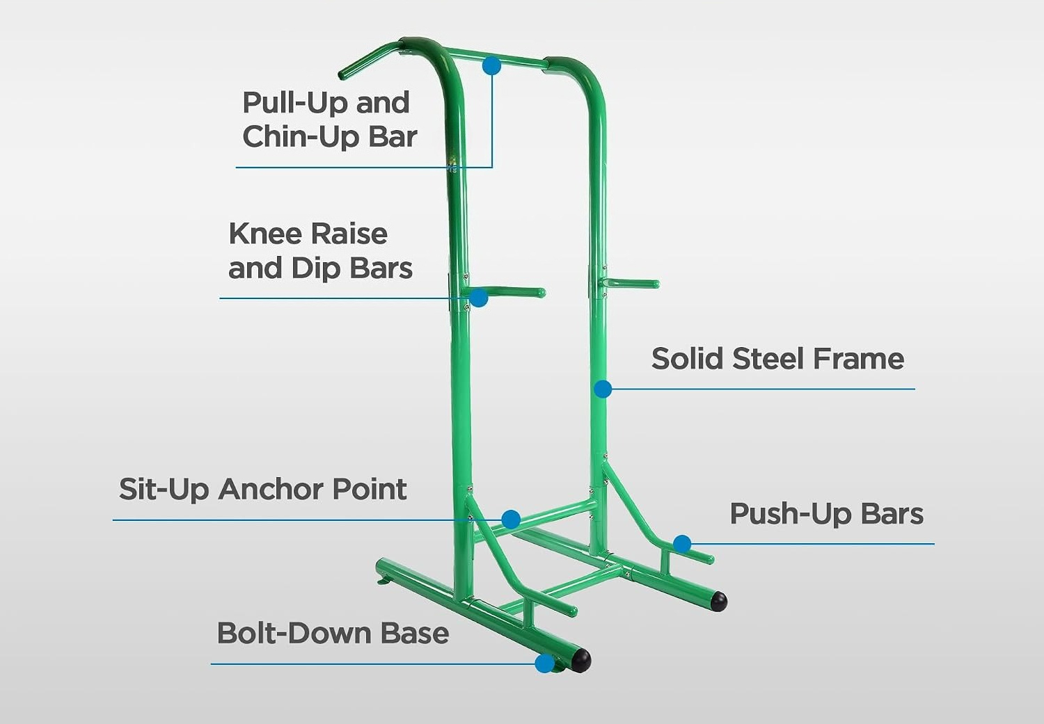 Free Standing Pull Up Bar Towe - Heavy Equipment Gym ulasan dan harga