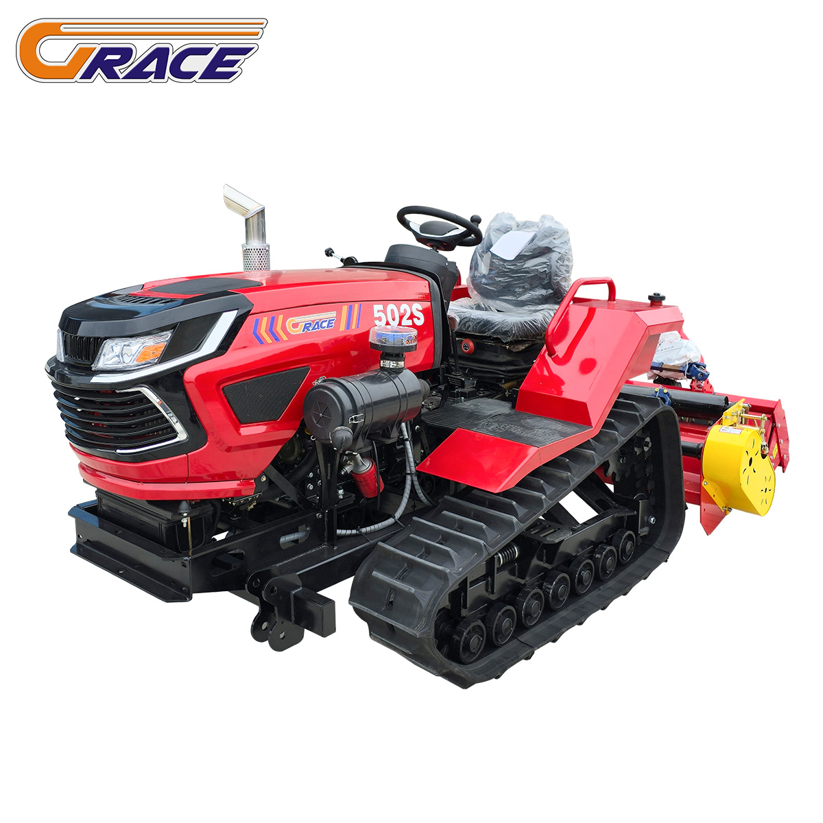 50HP Mini Crawler Tractor Heav - Tractor Backhoe ulasan dan harga