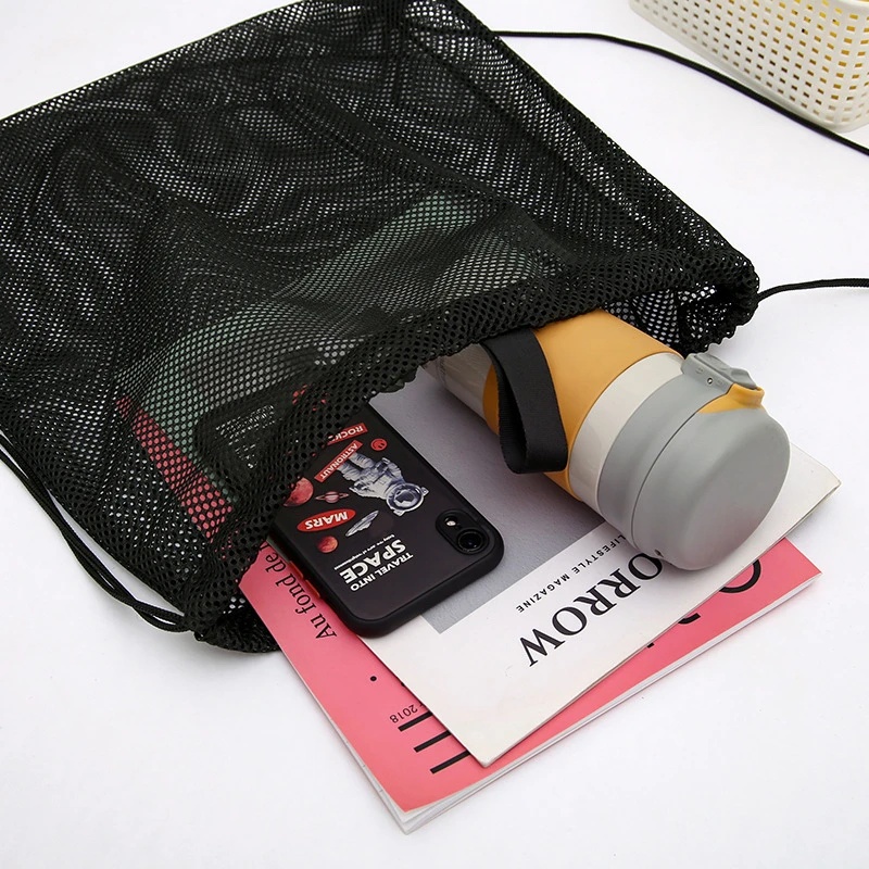 Mesh Drawstring Bag Backpack B - Heavy Equipment Management ulasan dan harga