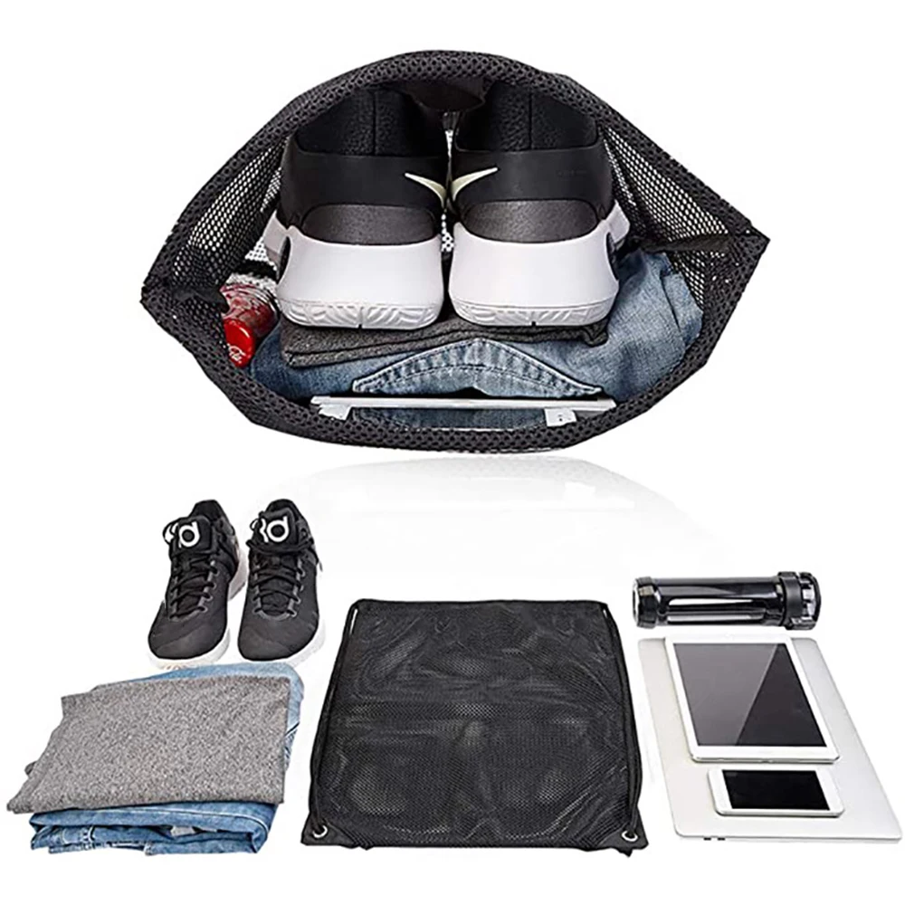 Mesh Drawstring Bag Backpack B - Heavy Equipment Management ulasan dan harga