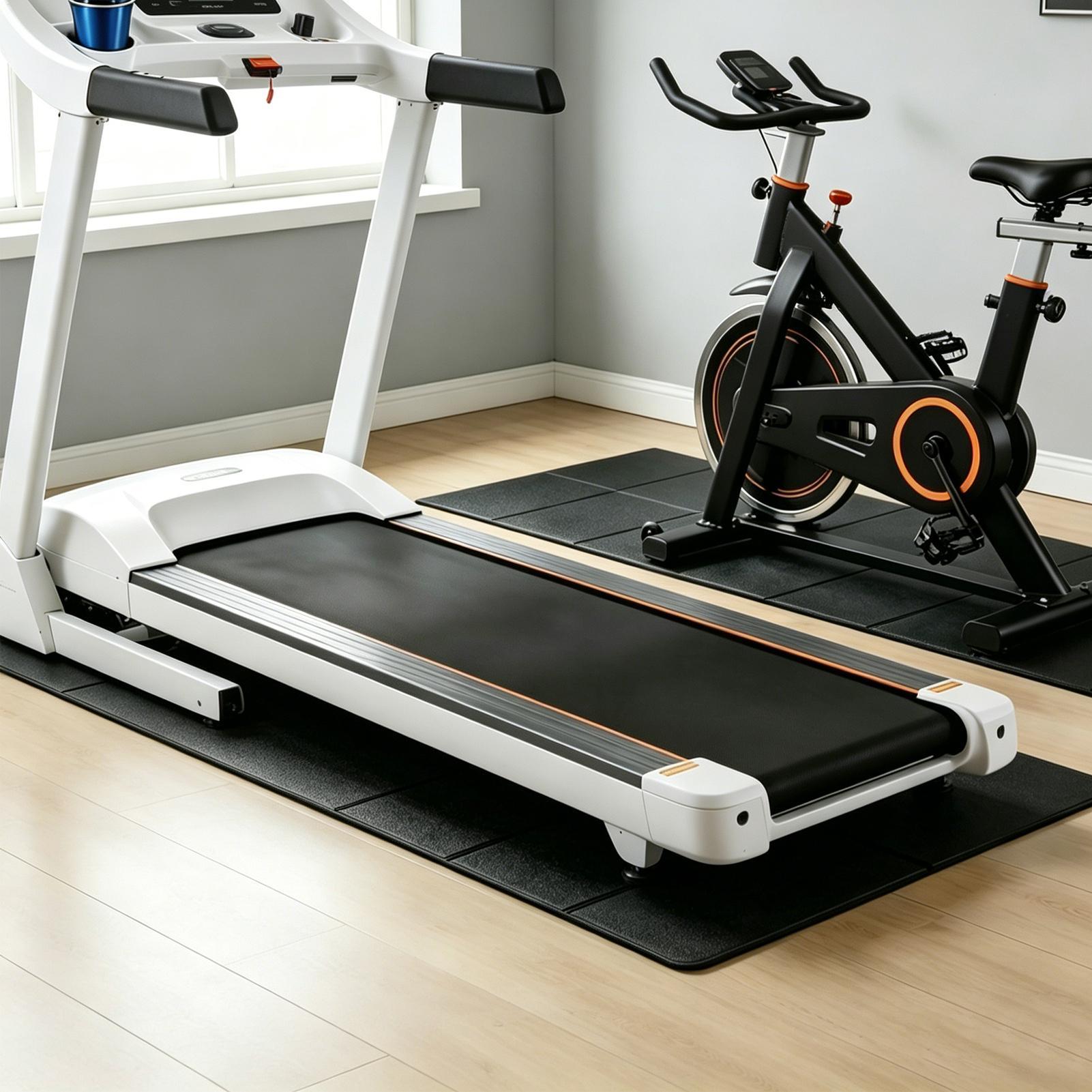Under Treadmill Mat Heavy Duty - Heavy Equipment Gym ulasan dan harga