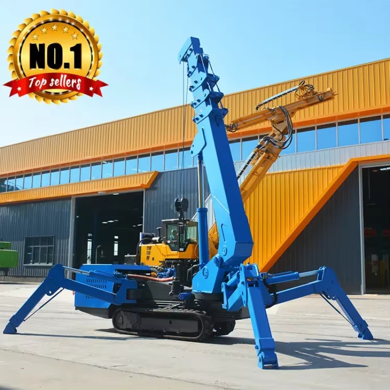 8T Hydraulic Spider Crane Heav - Heavy Equipment For Construction ulasan dan harga