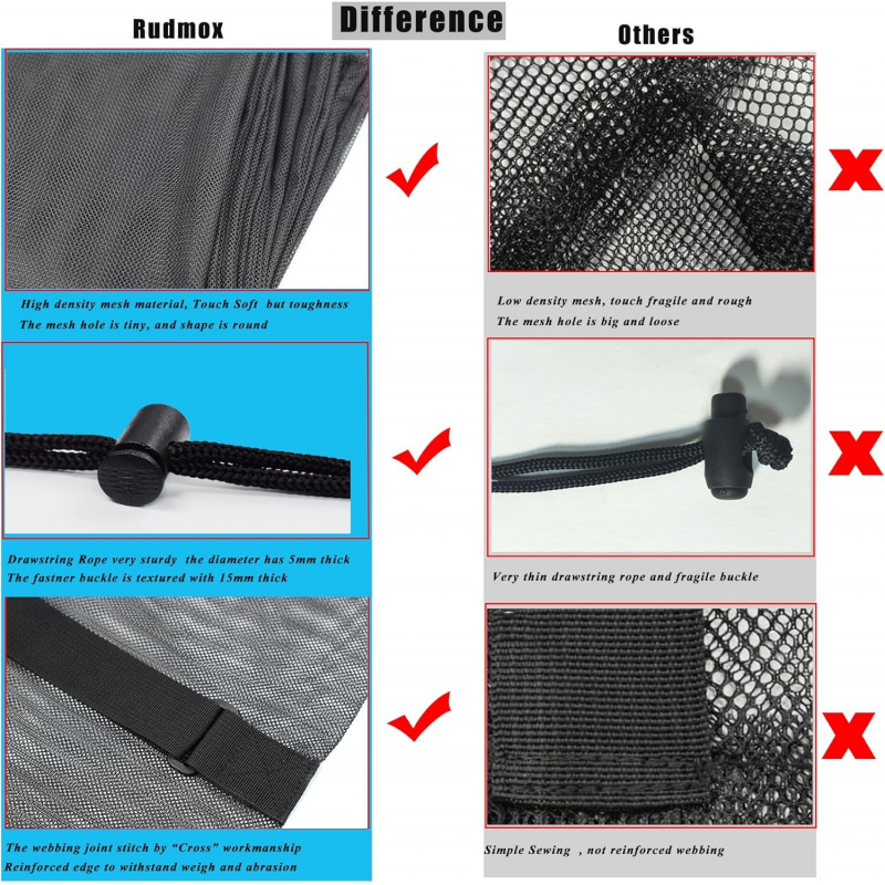 Heavy Duty Mesh Ball Bag Large - Heavy Equipment Management ulasan dan harga