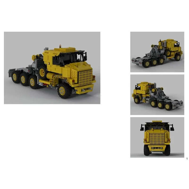 MOC-34802 Yellow Truck M1070 H - Heavy Equipment Yellow ulasan dan harga