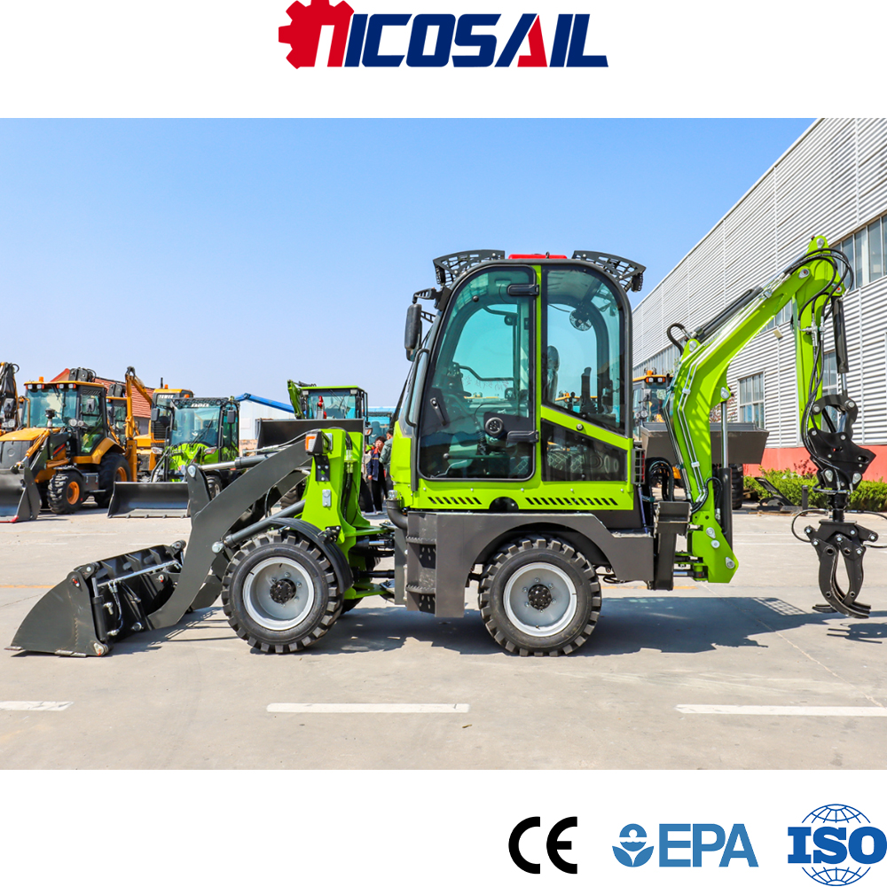 Custom CE Euro 5 Backhoe Loade - Tractor Backhoe ulasan dan harga